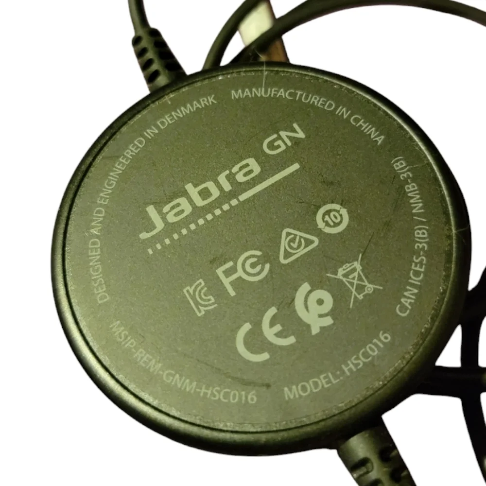 JABRA Evolve HSC016 Stereo USB Headset With Passive Noise Cancellation